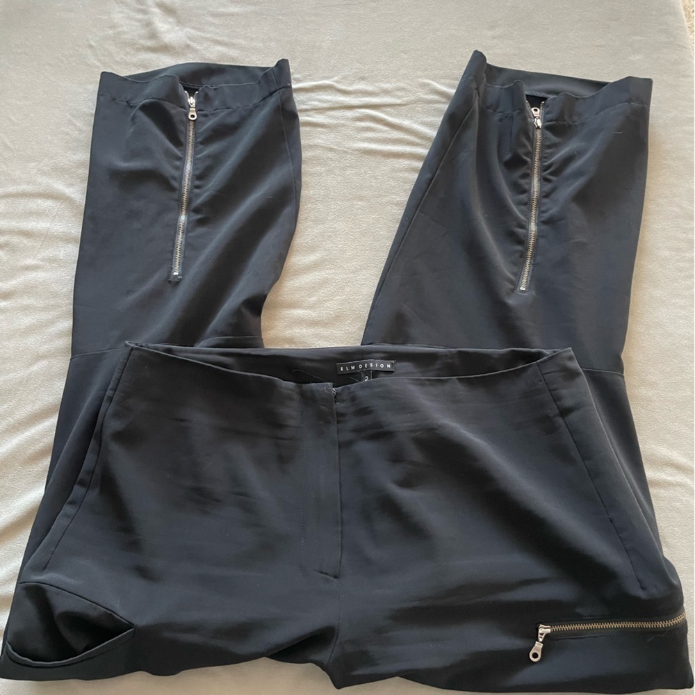 Elm Design Matthildur Langenlook Icelandic Design Zippered Pants Balloon Leg